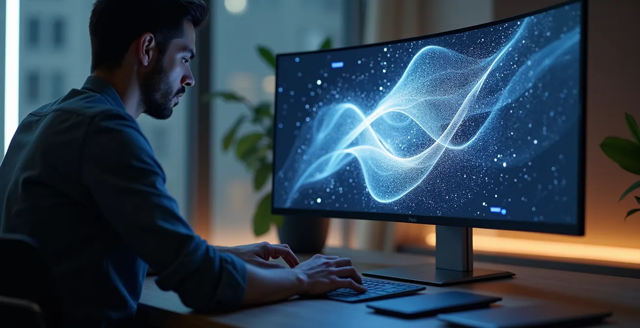 Représentation d'un concepteur utilisant l'intelligence artificielle pour la conception assistée